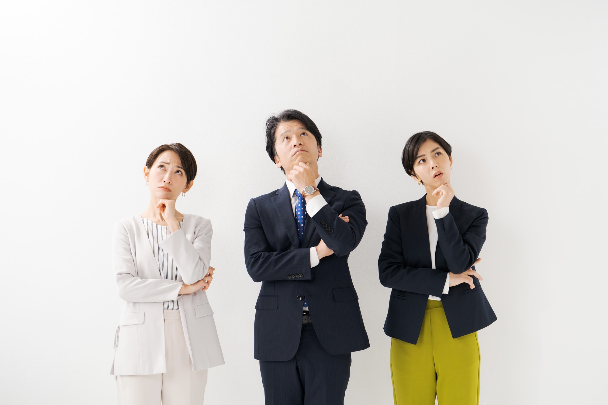 考えるビジネスヒューマンたち