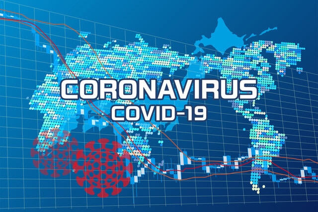 新型コロナウイルスが今の日本経済に与えている打撃と今後の予想図