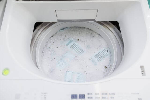 洗濯槽の掃除方法