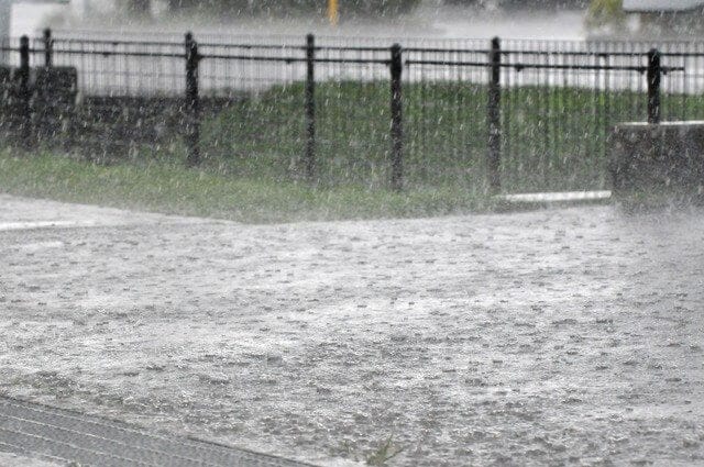 ゲリラ豪雨の原因と思われる要素