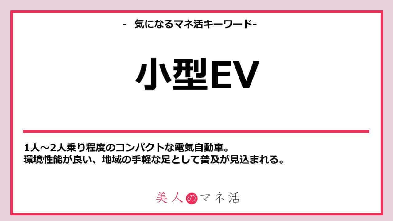 超小型EVとは？